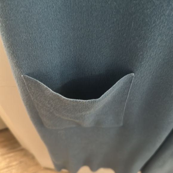 Blue Anthropologie Maeve muscle column dress with pockets (only worn once) - Picture 3 of 5
